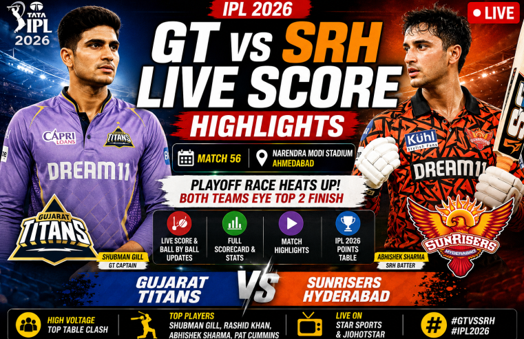 IPL 2026 GT vs SRH highlights